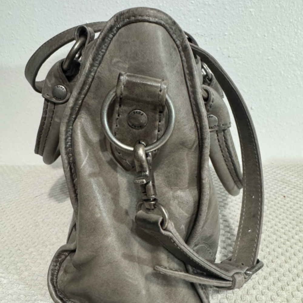 Frye Stone Leather Satchel - Picture 2 of 5